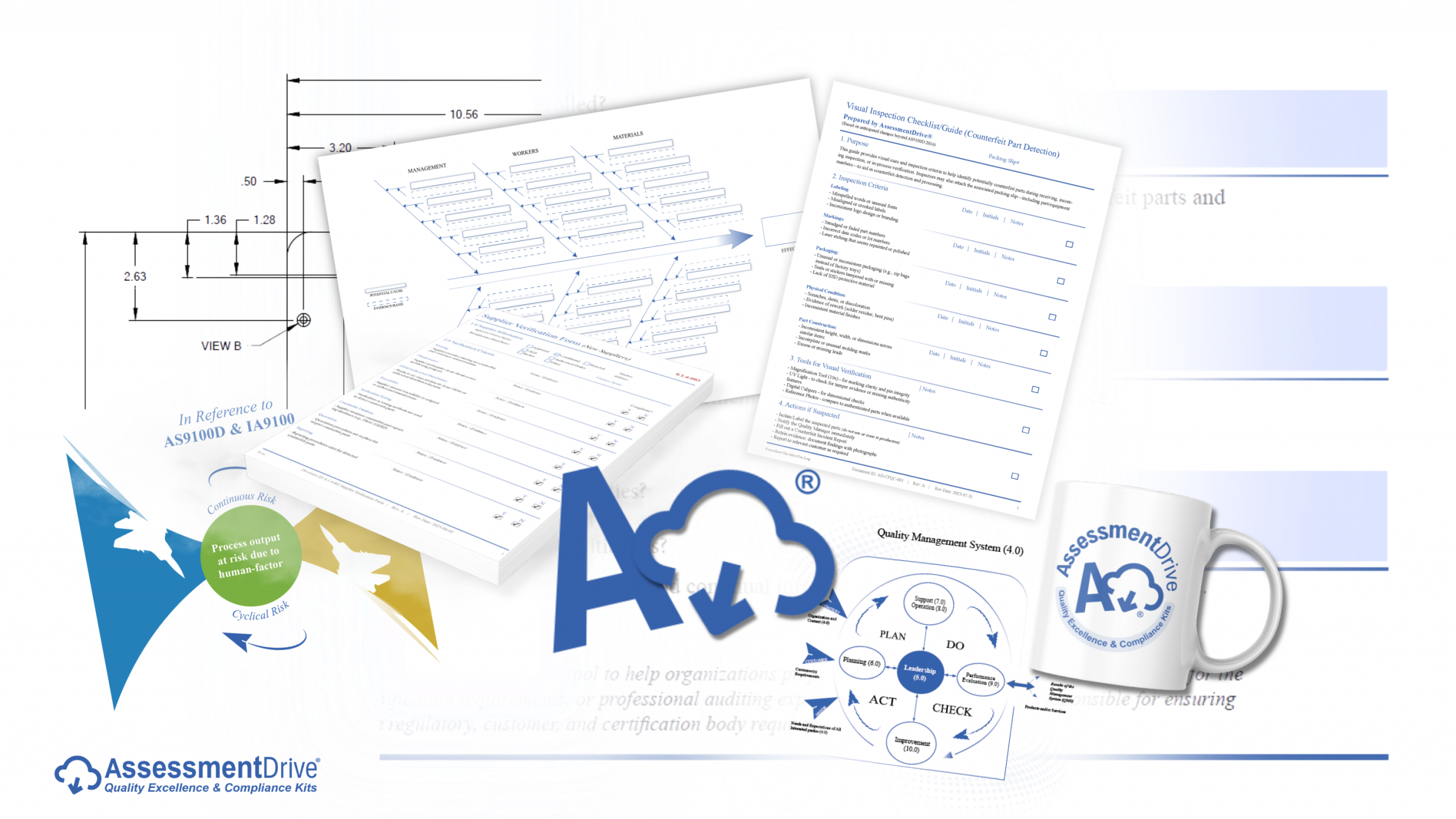 as9100 and quality compliance products