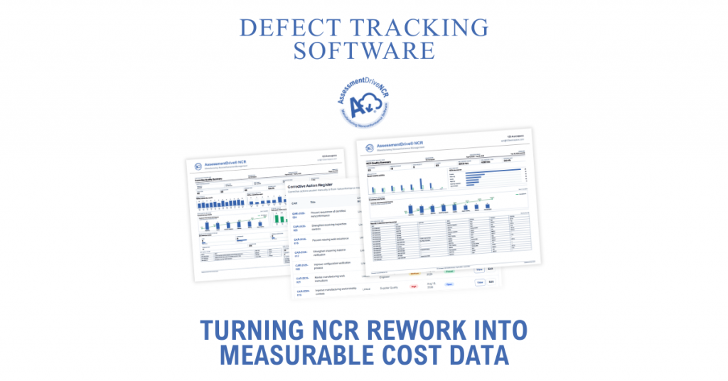 Defect Tracking Software: Turning NCR Rework Into Measurable Cost Data